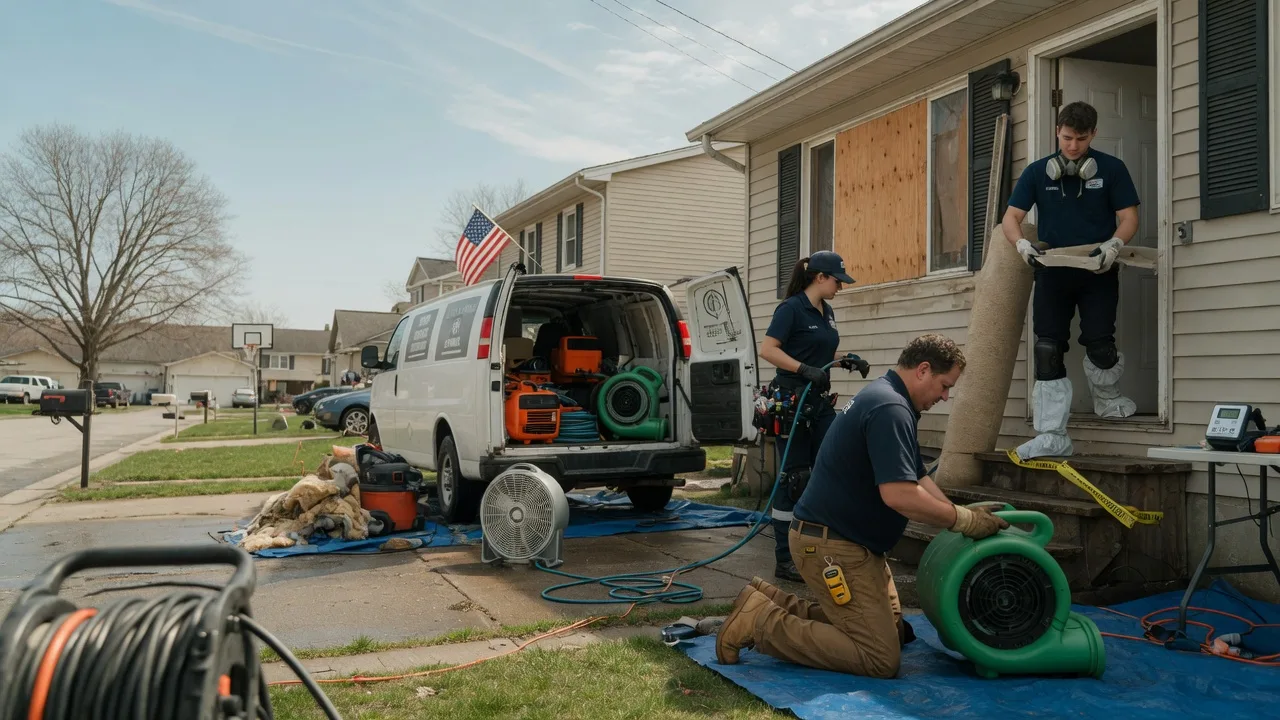 Water Damage Restoration in Stafford, KS near me